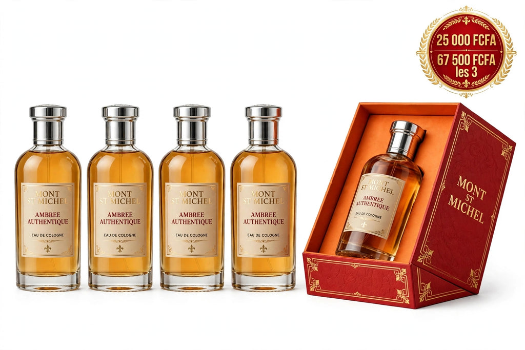 Mont St Michel - Ambrée Authentique - Eau de Cologne 50ml